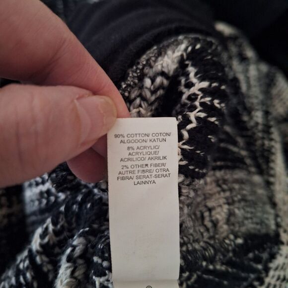 Lucky Brand Womens Harper Tweed Blazer Moto Long Sleeve Business Modern Large - Picture 9 of 12